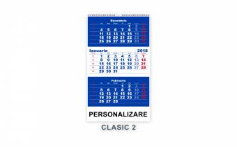 Calendar triptic clasic 2